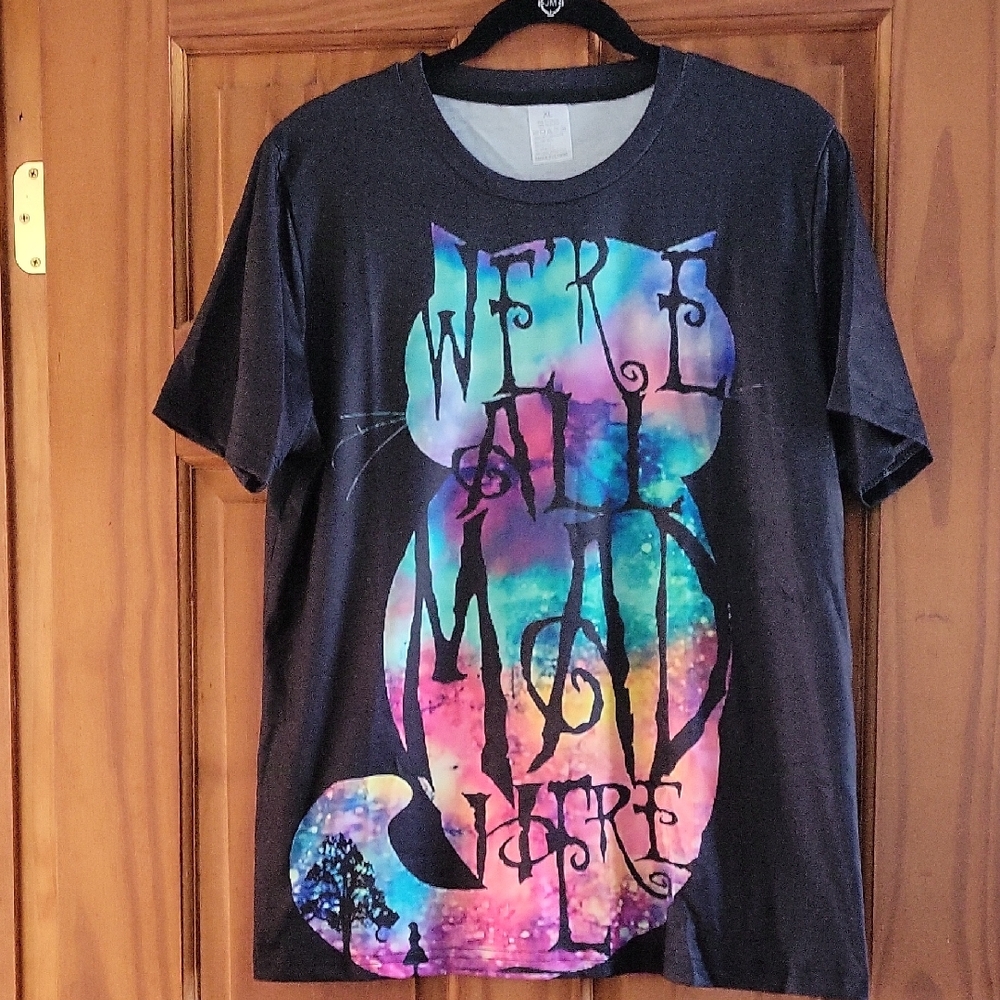 Cheshire Cat Inspired Graphic T-Shirt